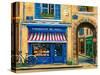 French Cheese Shop-Marilyn Dunlap-Stretched Canvas