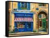 French Cheese Shop-Marilyn Dunlap-Framed Stretched Canvas