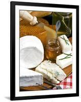 French Cheeses and Honey, France-Nico Tondini-Framed Photographic Print