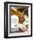 French Cheeses and Honey, France-Nico Tondini-Framed Premium Photographic Print