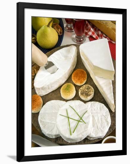 French Cheeses, France-Nico Tondini-Framed Photographic Print