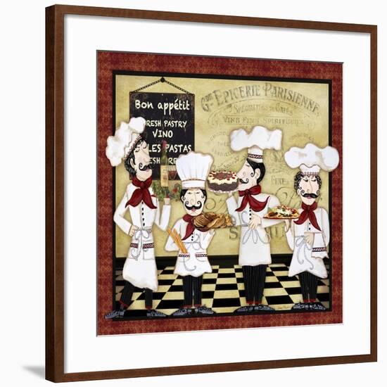 French Chefs-Jean Plout-Framed Giclee Print