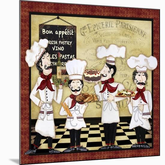 French Chefs-Jean Plout-Mounted Giclee Print