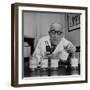 French Chemist, Analyzing the Ingredients of Coca-Cola-null-Framed Photographic Print