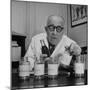 French Chemist, Analyzing the Ingredients of Coca-Cola-null-Mounted Photographic Print