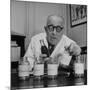 French Chemist, Analyzing the Ingredients of Coca-Cola-null-Mounted Photographic Print