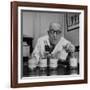 French Chemist, Analyzing the Ingredients of Coca-Cola-null-Framed Photographic Print