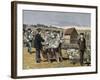 French Chemist and Bacteriologist. Vaccination of Sheep Against Anthrax, Agerville, France, 1884-Prisma Archivo-Framed Photographic Print