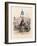 French Chevalier Banneret (Horseman Carrying a Banner) Prays Before Leaving for the Second Crusade-Philippoteaux-Framed Photographic Print