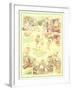 French Children Playing Chef-null-Framed Art Print