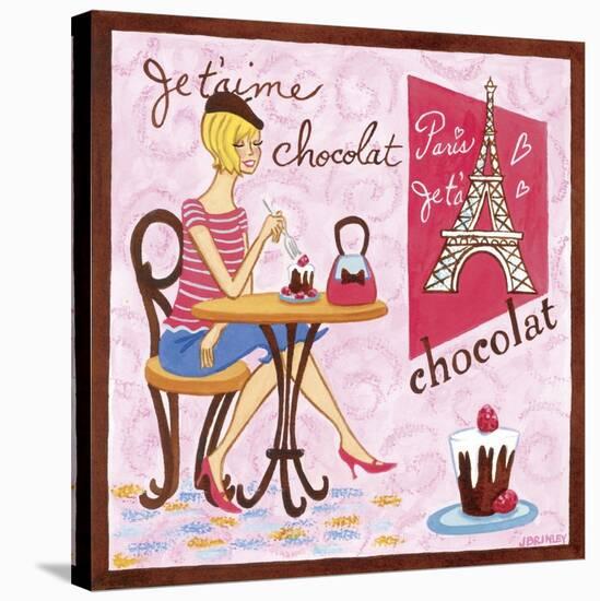 French Chocolate-Jennifer Brinley-Stretched Canvas