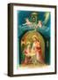French Christmas Card-null-Framed Premium Giclee Print