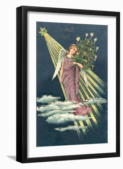 French Christmas Card-null-Framed Giclee Print