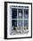 French Christmas Window Decoration-Jean Cazals-Framed Premium Photographic Print