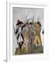 French Citizens Fighting for Freedom or Death in the French Revolution, Ca. 1789-1807-Jean-Baptiste Lesueur-Framed Art Print