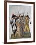 French Citizens Fighting for Freedom or Death in the French Revolution, Ca. 1789-1807-Jean-Baptiste Lesueur-Framed Art Print