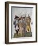 French Citizens Fighting for Freedom or Death in the French Revolution, Ca. 1789-1807-Jean-Baptiste Lesueur-Framed Art Print