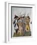 French Citizens Fighting for Freedom or Death in the French Revolution, Ca. 1789-1807-Jean-Baptiste Lesueur-Framed Art Print