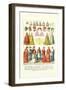 French Clergy Headwear and Vestments-null-Framed Art Print