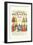 French Clergy Headwear and Vestments-null-Framed Art Print