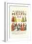 French Clergy Headwear and Vestments-null-Framed Art Print