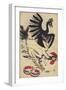 French Cockerel Fleeing from the German Eagle-null-Framed Giclee Print