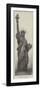 French Colossal Statue of Liberty, for New York Harbour-null-Framed Giclee Print