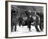 French Commandos on the Beach, Thanh Hoa, Vietnam, 1953-Peraud-Framed Giclee Print