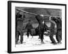 French Commandos on the Beach, Thanh Hoa, Vietnam, 1953-Peraud-Framed Giclee Print