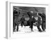 French Commandos on the Beach, Thanh Hoa, Vietnam, 1953-Peraud-Framed Giclee Print