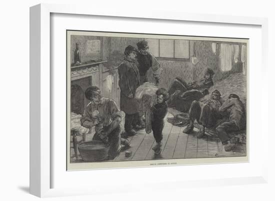 French Communists in London-Felix Regamey-Framed Giclee Print