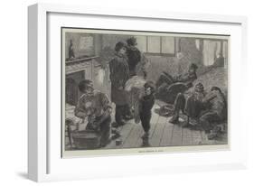 French Communists in London-Felix Regamey-Framed Giclee Print