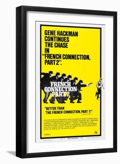 French Connection II, 1975-null-Framed Art Print