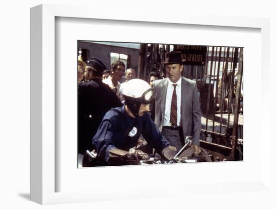 FRENCH CONNECTION II by JohnFrankenheimer with Gene Hackman, 1975 (photo)-null-Framed Photo