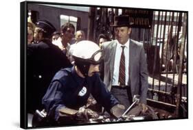 FRENCH CONNECTION II by JohnFrankenheimer with Gene Hackman, 1975 (photo)-null-Framed Stretched Canvas
