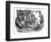 French Cooper-Victor Adam-Framed Art Print