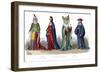 French Costume: Charles V, Charles VI-null-Framed Giclee Print