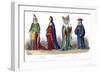 French Costume: Charles V, Charles VI-null-Framed Giclee Print