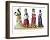 French Costume: Charles VI, Charles VII, Louis XI-null-Framed Giclee Print