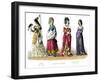 French Costume: Charles VI, Charles VII, Louis XI-null-Framed Giclee Print