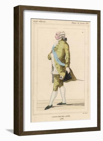 French Costume-null-Framed Art Print