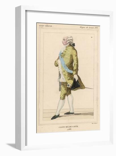 French Costume-null-Framed Art Print