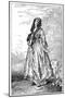 French Costume-Jean-Antoine Watteau-Mounted Giclee Print