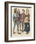 French Costumes 1460-80-null-Framed Art Print