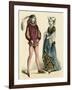 French Costumes 1475-null-Framed Art Print