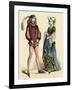 French Costumes 1475-null-Framed Art Print