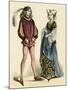 French Costumes 1475-null-Mounted Art Print