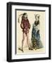 French Costumes 1475-null-Framed Art Print