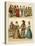 French Costumes 1600-1670-Albert Kretschmer-Stretched Canvas