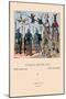 French Costumes of War and Tournament, Fifteenth Century-Racinet-Mounted Art Print